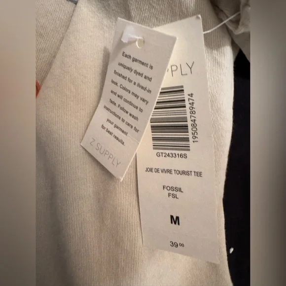 Z Supply Joie De Vivre Tourist Tee - Picture 6 of 6